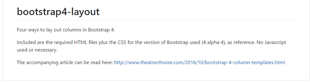  Format examples in Bootstrap 4