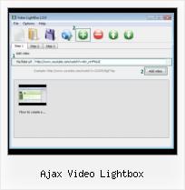 overlay video with javascript ajax video lightbox