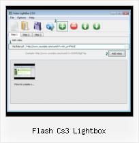 windows website flash video behind flash cs3 lightbox