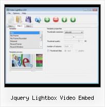 video gallery slideshow mixed media jquery lightbox video embed
