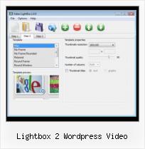 video pop up light box lightbox 2 wordpress video