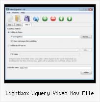 slimbox add video lightbox jquery video mov file