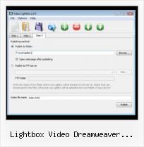 lightbox over flash video tutorial lightbox video dreamweaver extension