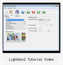 can jquery play video lightbox2 tutorial video