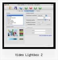 slimbox video support video lightbox 2