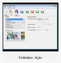 easy lightbox for flashvideo videobox ajax