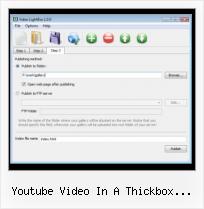 thickbox show videos youtube video in a thickbox example