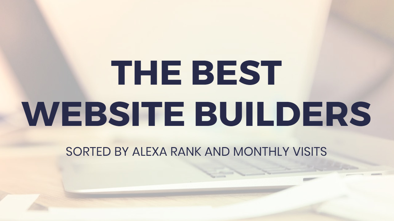  Absolute best  Web Site Builders