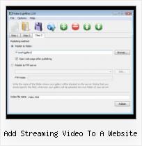 jquery video slider with captions add streaming video to a website