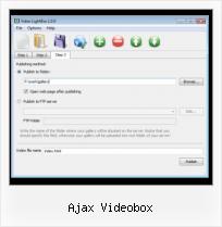 drupal video carousel ajax videobox