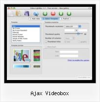videobox option ajax videobox