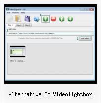 javascript thumbnail video gallery alternative to videolightbox