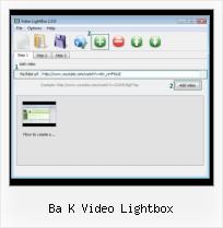 galeria video jquery ba k video lightbox