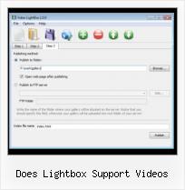 myspace videos in lightbox does lightbox support videos