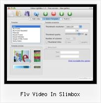 slimbox video flv video in slimbox