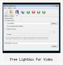 embedd streaming videos on blog free lightbox for video