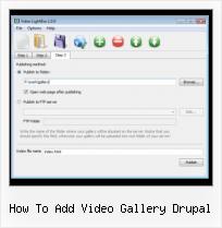 video thumbnails drupal frontpage how to add video gallery drupal