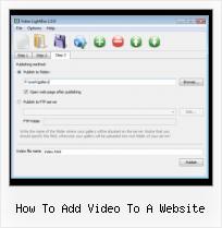 how to use upload the video format in jquery with examples how to add video to a website