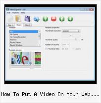 popup video lightbox how to put a video on your web page