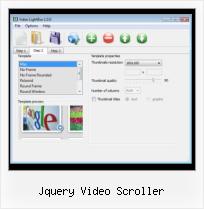 visuallightbox play video jquery video scroller