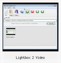 ajax thumbnail flash video lightbox 2 video