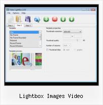 dreamweaver lightbox gallery video lightbox images video