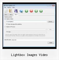 jquery popup for playing flv video lightbox images video