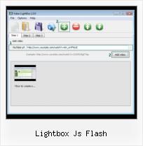 jquery flv video in lightbox lightbox js flash