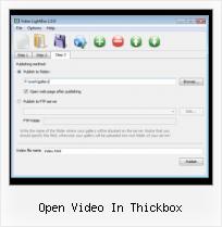 you tube video problem in thickbox open video in thickbox