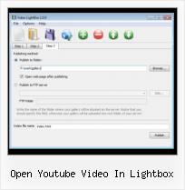 videolightbox dynamic content open youtube video in lightbox