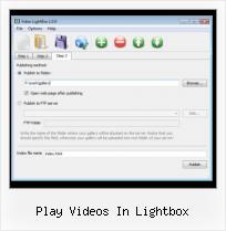 modal boxes to load youtube video play videos in lightbox