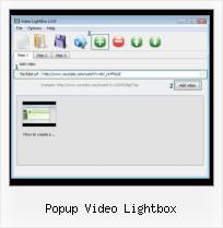 video slimbox html popup video lightbox