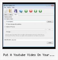 lightbox for video in website put a youtube video on your website
