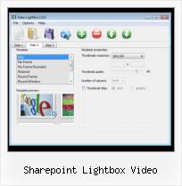 jquery gallery video images sharepoint lightbox video