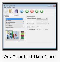 embedding youtube videos in lightbox plus show video in lightbox onload