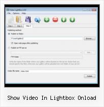 galleria with video jquery show video in lightbox onload