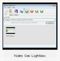 jquery video box video com lightbox