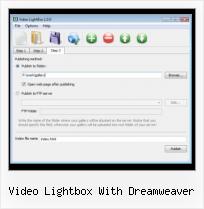 php jquery organize videos video lightbox with dreamweaver