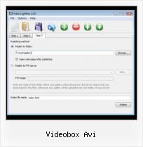 create flash multitrack video player myspace videobox avi