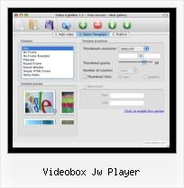 embed videolightbox into web page videobox jw player