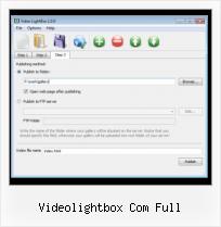 jquery swfobject light videobox videolightbox com full
