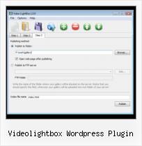 image and video gallery using jquery videolightbox wordpress plugin