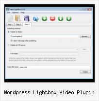 start video in pop up window wordpress lightbox video plugin